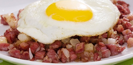 eggs and hashbrowns